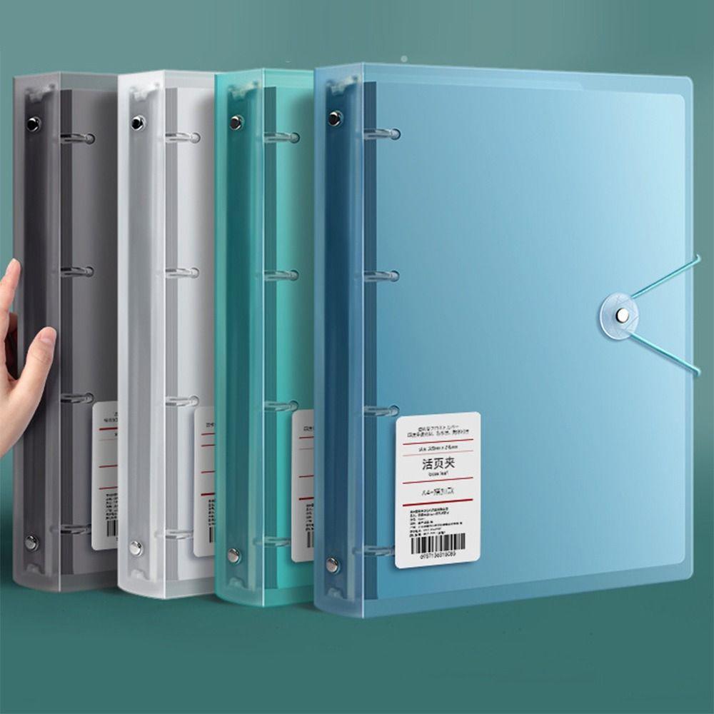 A4/A5/B5 Binder Storage Booklet Loose Leaf Fil Bag High Quality Photo Album  Office
