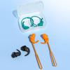 1 Pair Silicone Corded Ear Plug Nose Clip Prevent Waterproof Earplug  Outdoor Water Sports