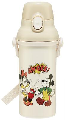 Skater Бутылка для воды Disney Mickey Mouse Friends Cooking 480 мл. Антибактериальный пластик, сделано в Японии, для детей PSB5SANAG-A