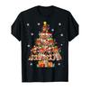 Humorous Santa Cavoodle Dog T-Shirt for Christmas Gifts for Men, Women, And Kids Featuring a Cavapoo Tree