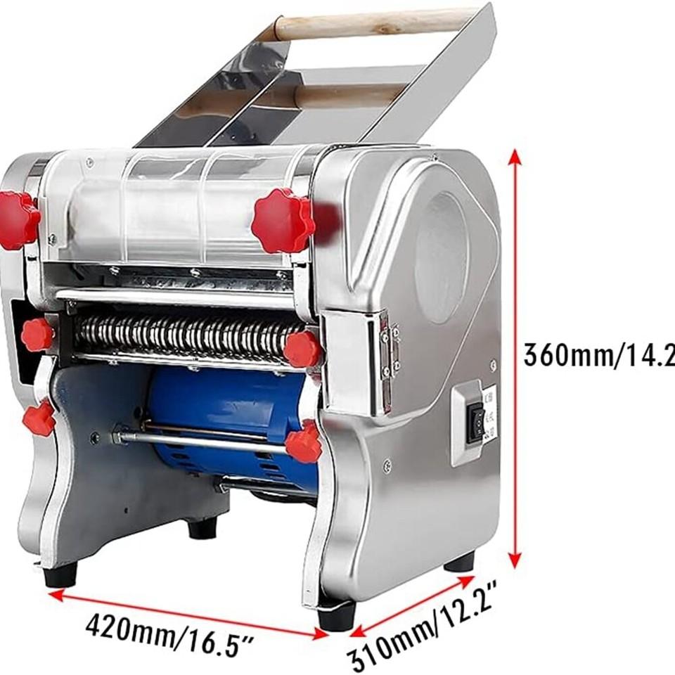 24cm Pasta Maker Electric Noodle Press Machine Cutter Spaghetti 2mm/6mm