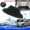 For Toyota Yaris XP90 90 Sedan 2009 2008~2013 2010 2011 Car Trunk Mat High Temperature Resistant Storage Mat Interior Accessorie
