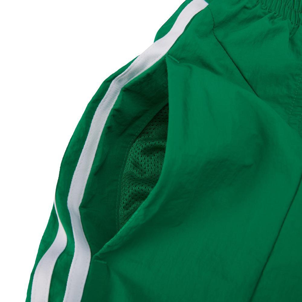 adidas Оригинальный дизайн с полосатым логотипом, спортивные брюки для отдыха, женские брюки, зеленый GF0267