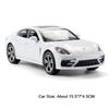 1:32 911 GT3 RS Panamera Model Toy Supercars Metal Diecast Exquisite Interior Doors Opened Pull Back Sound Light ornament Models