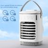 Портативный кондиционер Простая панель управления Большой резервуар для воды Режим естественного ветра Цветная подсветка Охладитель воздуха