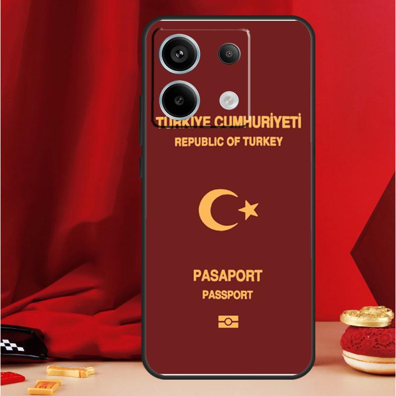 Чехол с флагом Турции для Xiaomi Redmi Note 14 13 12 11 10 15 Pro Plus Redmi 15 13 15C 13C 10C 12C 14C Funda