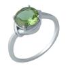 Серебряное кольцо с Султанит султанитом 1.637ct (1983492) 2.48 гр. 925 пробы