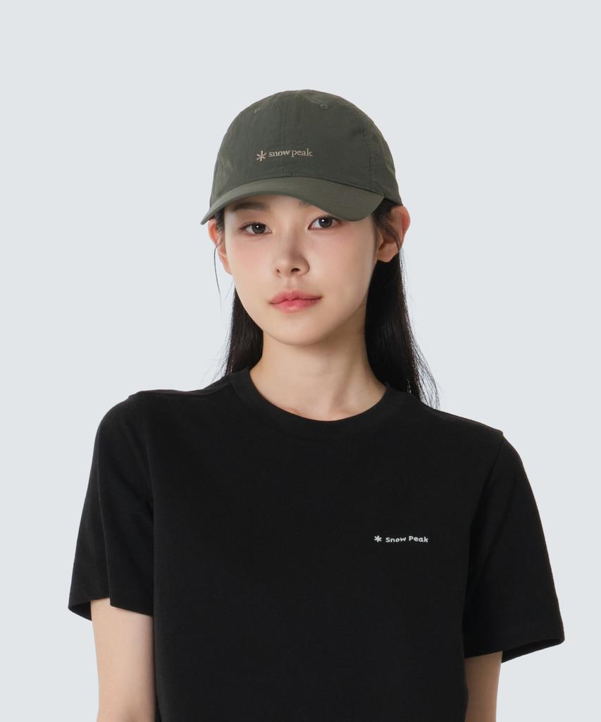 Кепка-бейсболка SNOWPEAK APPAREL Ecco Taslan (S26Zufbc70) хаки