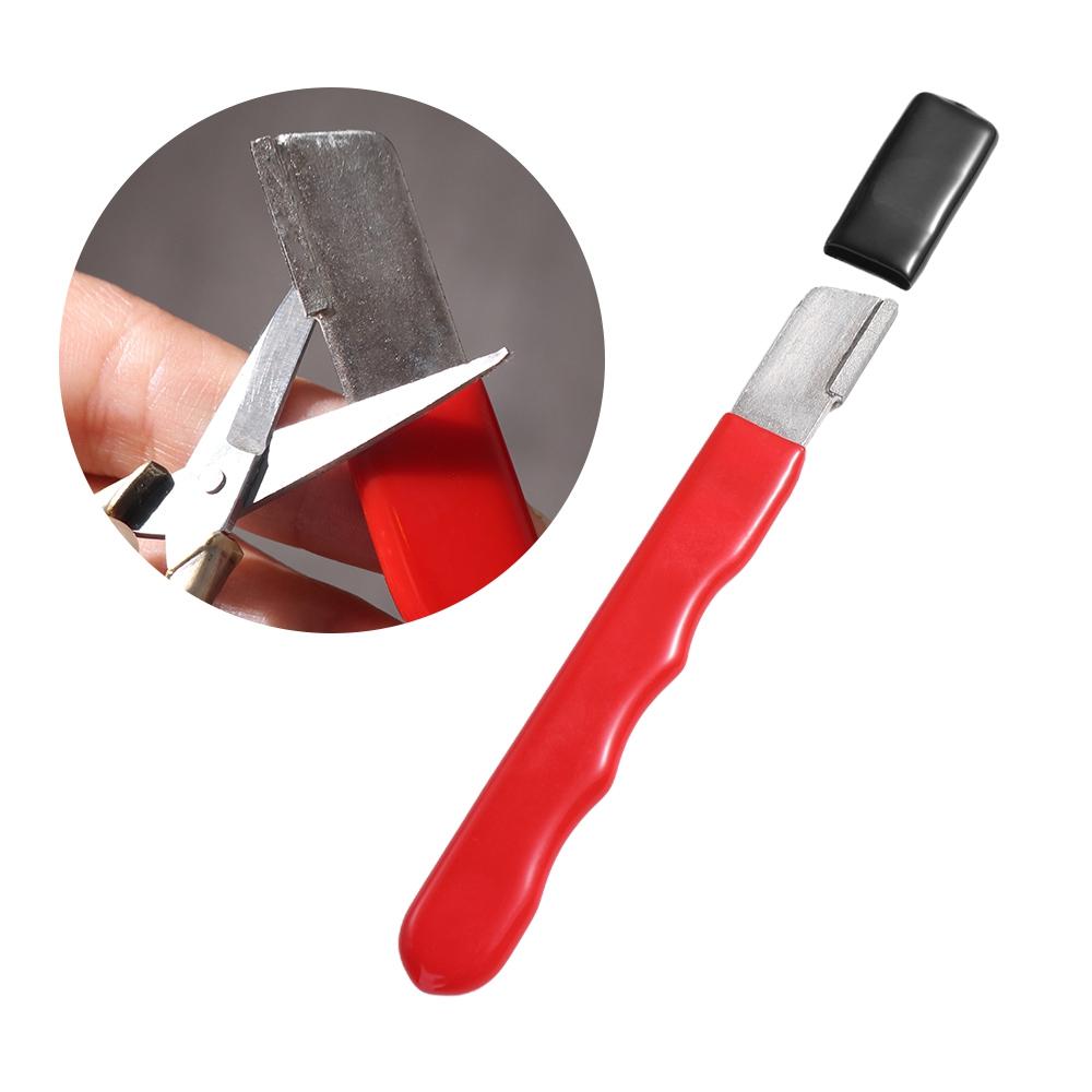 Камень для заточки ножниц для сада на открытом воздухе Портативный точильный станок для ножниц на открытом воздухе Сверла Топоры