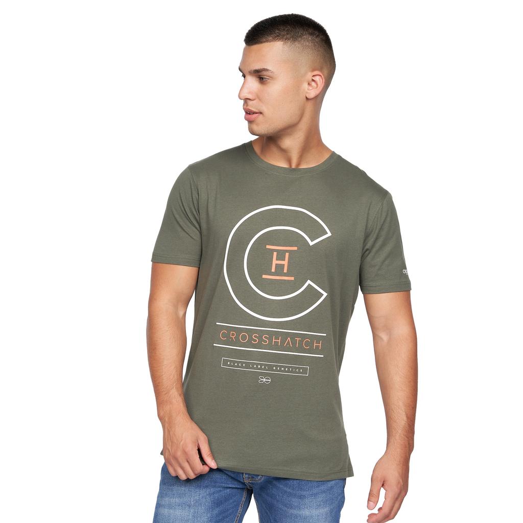 Crosshatch Мужская университетская футболка (Пакет из 2)