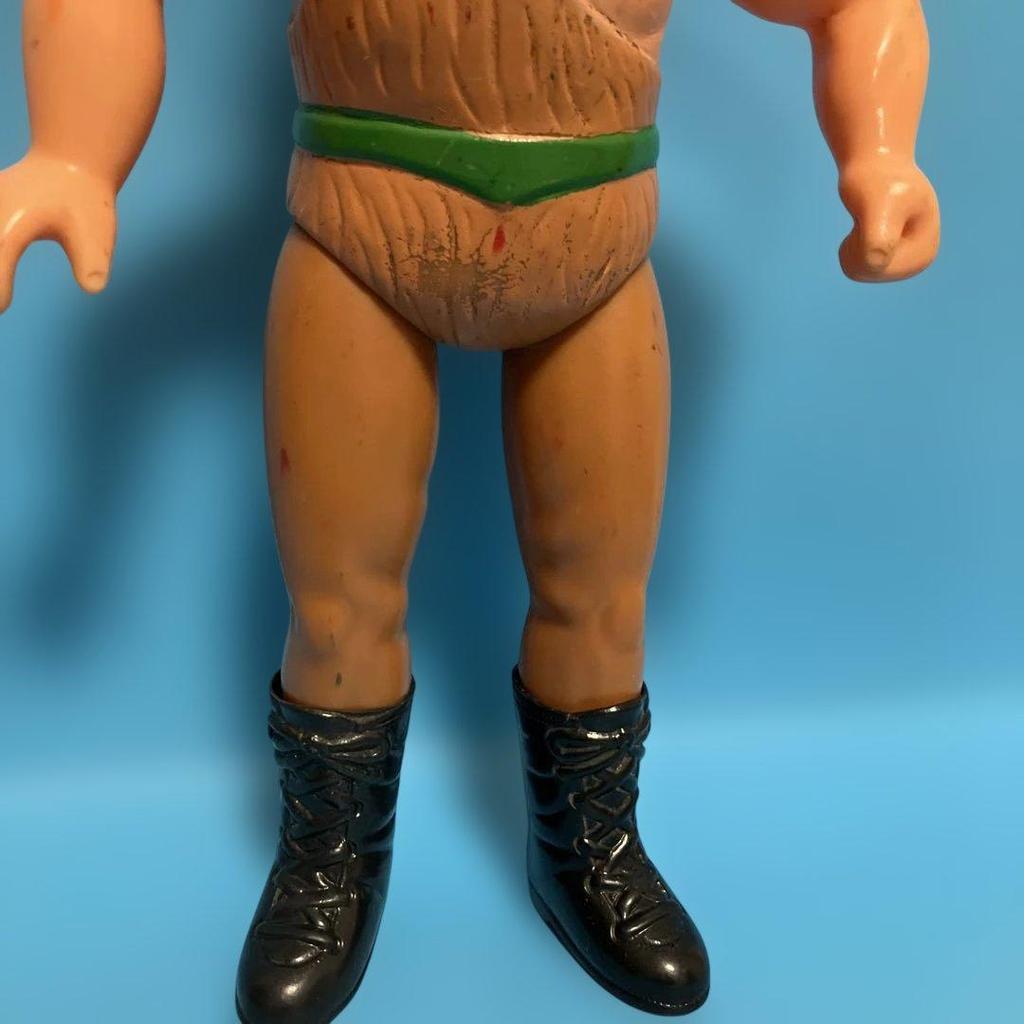 Used The Lionman Tiger Mask Villain Wrestler Soft Vinyl