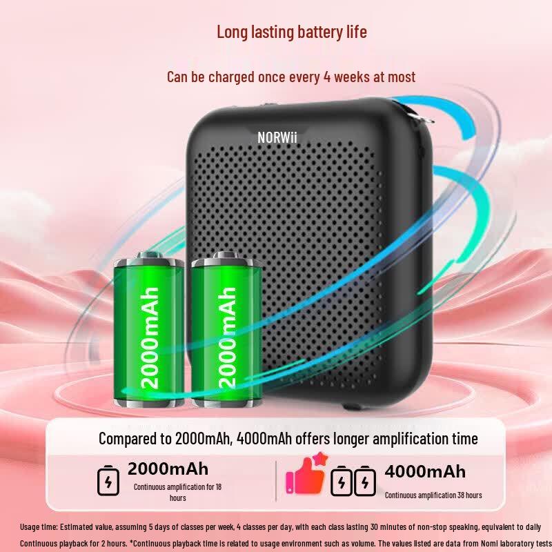 Портативный голосовой усилитель NORWII S358 (Китайская версия)