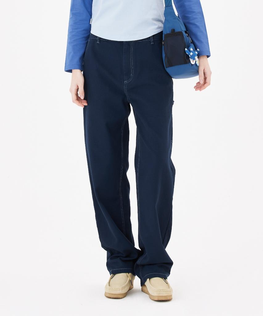 MARK GONZALES Women'S Carpenter Work Pants - D/Blue