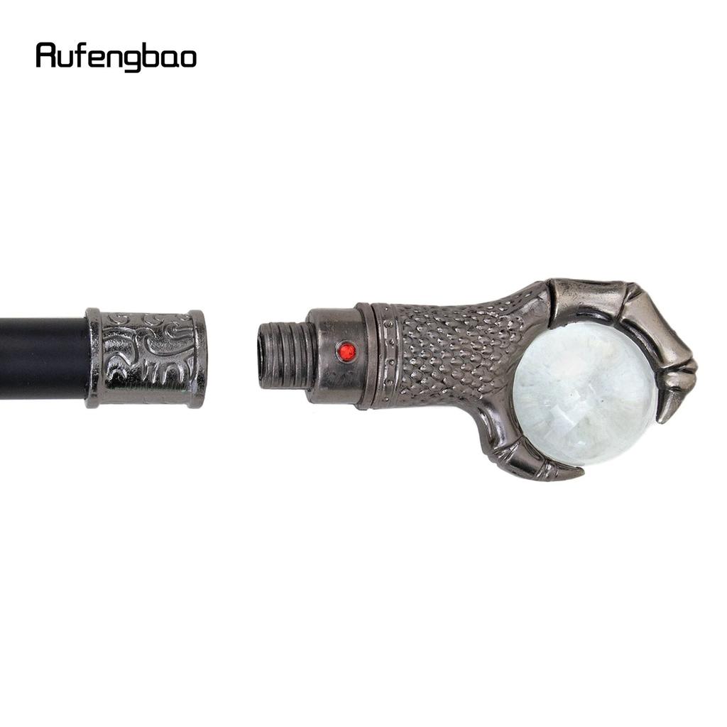 Коготь Дракона, стеклянная прозрачная шариковая трость, модная декоративная трость, элегантная трость для косплея, джентльмен, 93 см