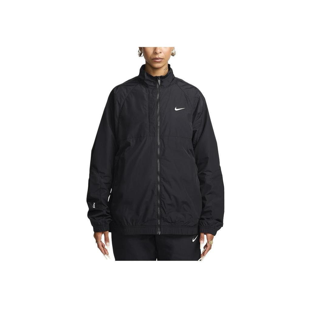 Nike X NOCTA Northstar Nylon Track Jacket Black Men Streetwear FN7666-010