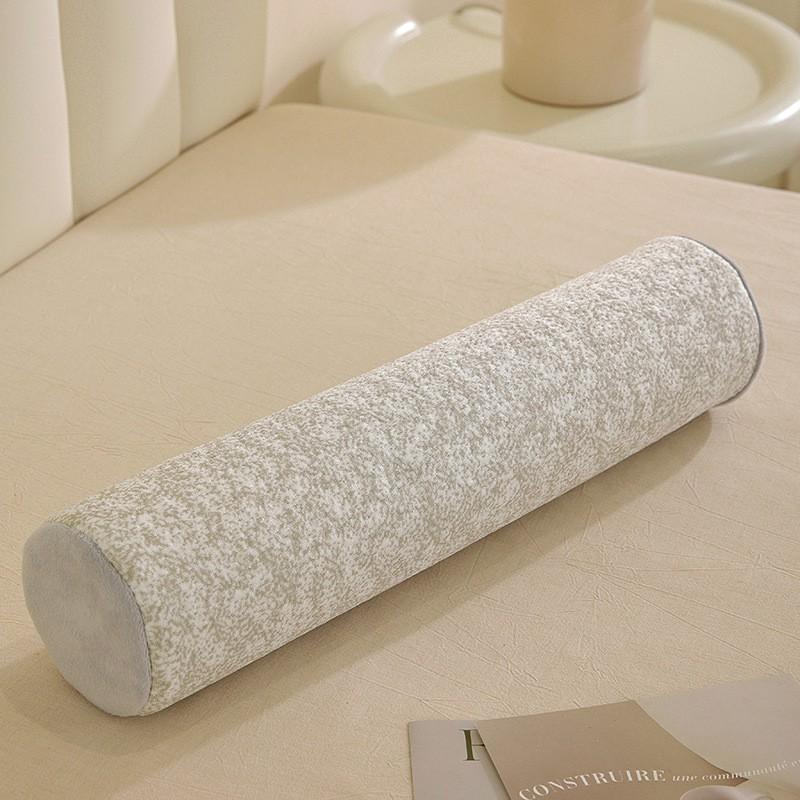 Cooling Memory Foam Cylindrical Pillow Neck Support Adult Single Use Bedding