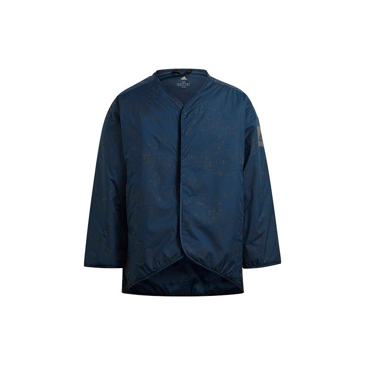 Adidas Спортивная куртка-парка Four-In-One, мужская верхняя одежда, синяя GR0594