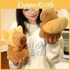 Capybara Croissant Bread Plush Toy Cartoon Animal Stuffed Doll Gift Decoration