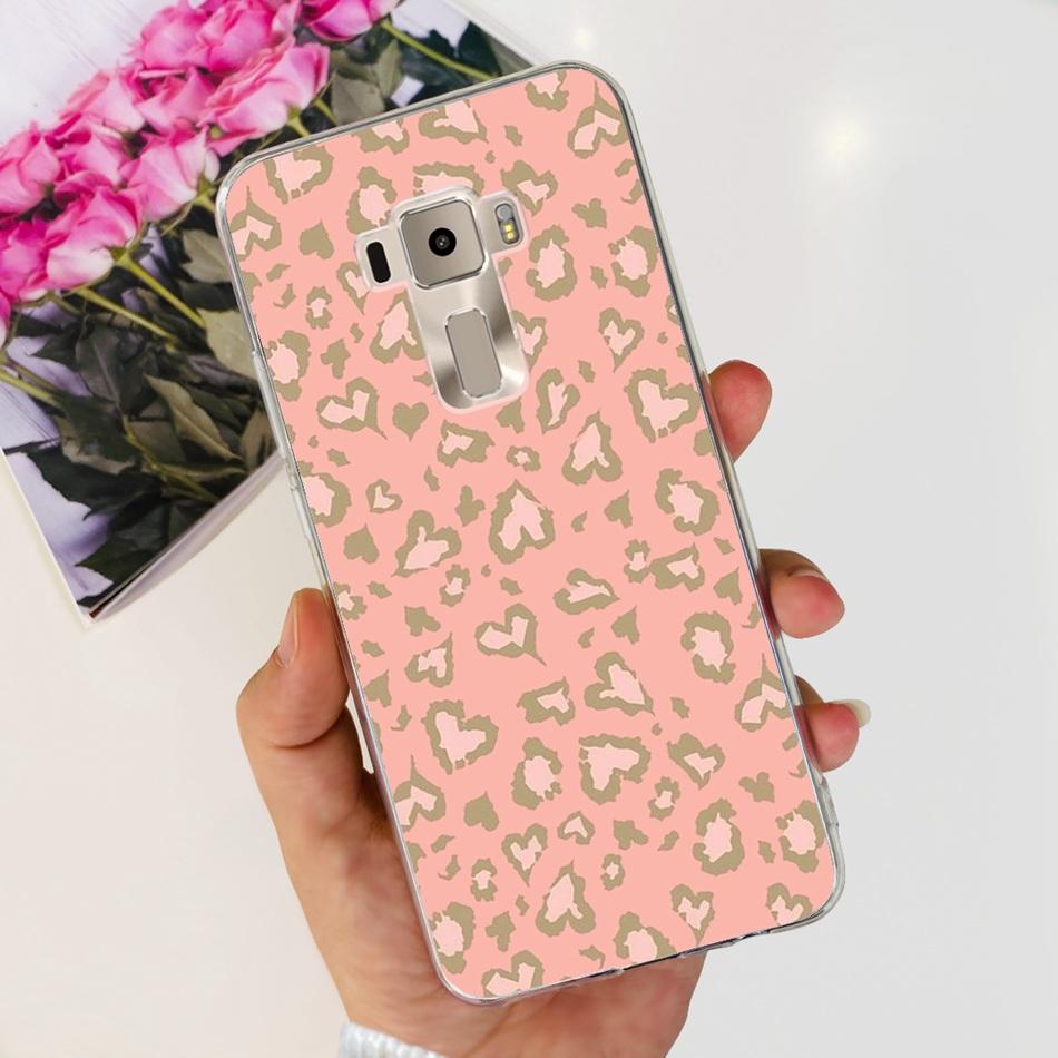 Чехол для Asus ZenFone 3 ZE520KL ZA520KL Asus ZenFone3 Z017D Z017DA Z017DB 5.2" Модный Мягкий Силиконовый TPU Задняя Крышка Телефона