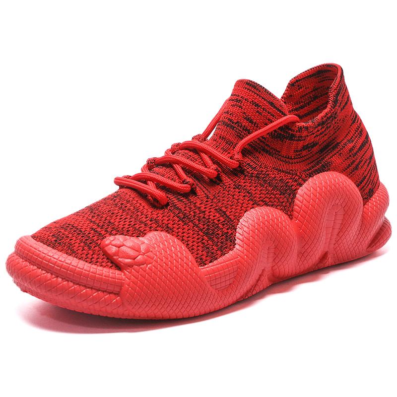 Fashion Comfortable Men's Designer Mesh Casual Sneakers Lace-up Outdoor Tennis Walking Fitness Men's Shoes Plus Size