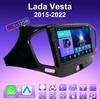 2 DIN Android Carplay автомобильное радио для Lada Vesta 2015-2022 мультимедийный проигрыватель головное устройство стерео GPS навигация BT WIFI 2+32 ГБ