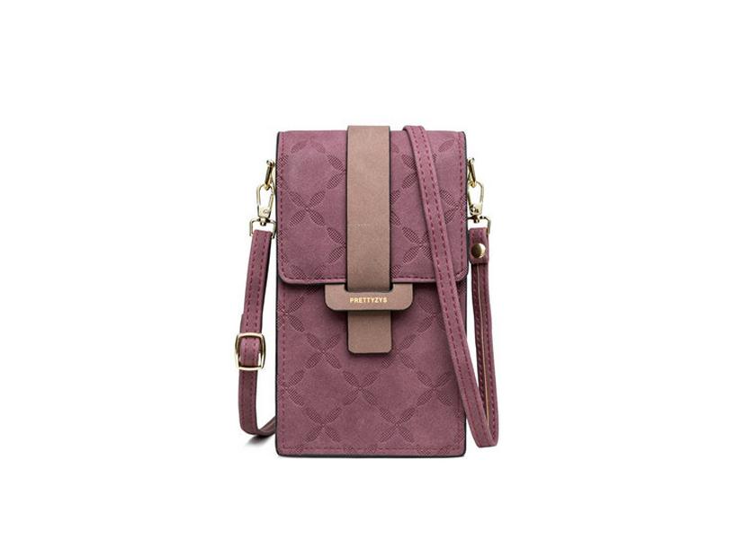 Маленькая квадратная сумка на одно плечо Prettyzys Pureti Retro - универсальная сумка для мобильного телефона через плечо