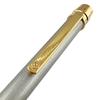 Очень хорошая шариковая ручка Cartier Santos Do Love Позолоченное Серебро золото мужская Б/у