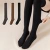 Women Thigh High Socks Winter Warm Over The Knee Socks Extra Long Knitted Boot Stockings Thick Leg Warmers