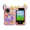 Children Phone Musical Toy Unicorn Dinosaur Baby Mobile Selfie Camera MP3 Player Educational Toys Christmas Birthday Gifts
