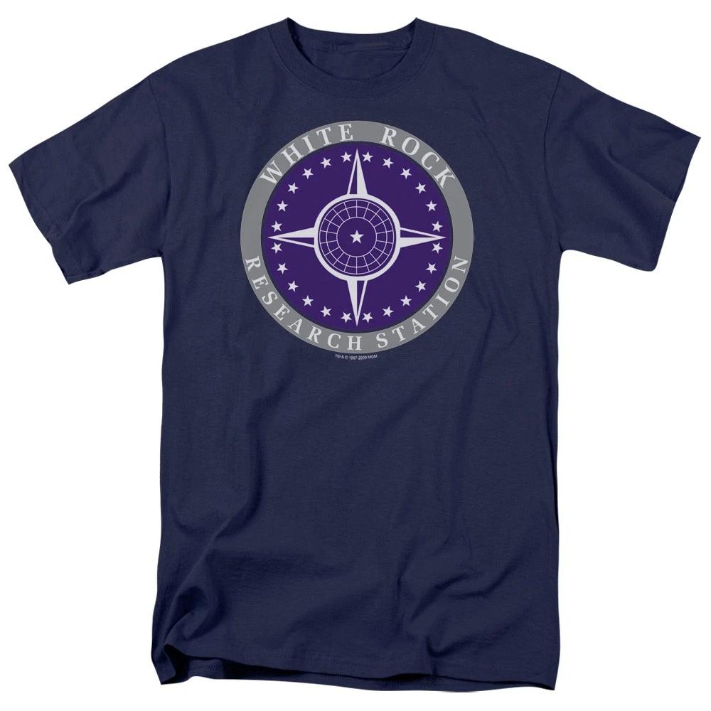 Stargate SG-1 - White Rock Logo - Unisex Short Sleeve Children's T-shirt - Blue