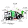Simulation 1 To 32 Alloy City Sanitation Sweeper Model Ornaments Children's Toys