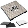 Magnetic Go Game Set 19x19 Folding Board Game Set Travel Portable Lightweight Weiqi Chinese Chess Old Game Parlor Game Parent-child Toy