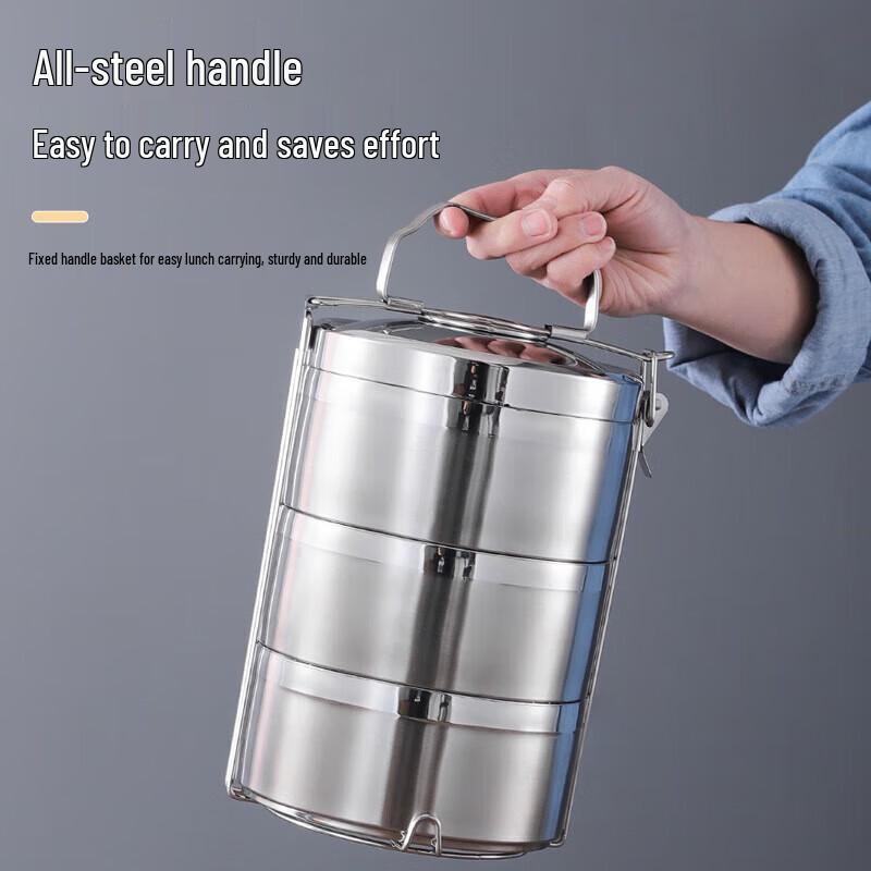 Portable Stainless Steel Thermal Lunch Box