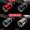 lcbk8 4PCS Car Wheel Tire Valve Stem Caps For Mitsubishi Ralliart ASX Eclipse Galant Mirage Montero EVO Xpander Auto Accessories