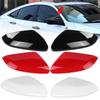 Накладки на боковые зеркала для Honda Civic 10-го поколения 2016 2017 2018    Красный/Глянцевый черный/Белый Накладки на зеркала заднего вида