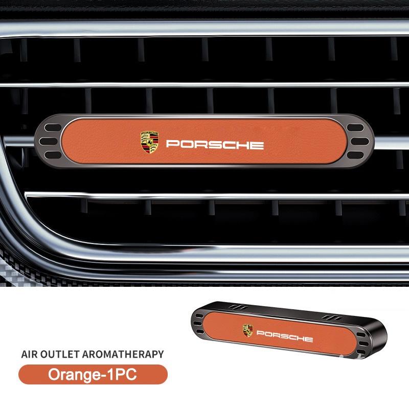Car Air Outlet Aromatherapy Clip Solid Perfume Diffuser Air Freshener For Porsche Macan Panamera Cayenne Boxster Cayman 911 918DR9