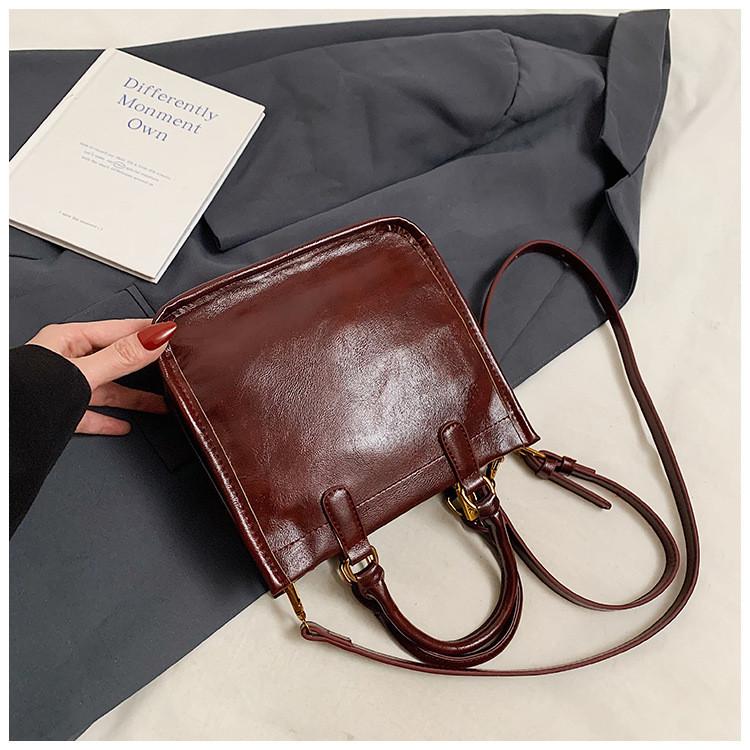 Ielgy High-End Feeling Large-Capacity Bag Commuter Shoulder Messenger Bag Fashion Shoulder Portable Tote Bag