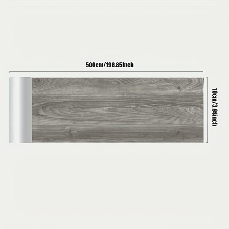 Мраморный самоклеящийся плинтус, 196.8"x3.95" Водонепроницаемая самоклеящаяся бордюрная лента для стен, Съемная ПЭТ-виниловая наклейка для домашнего декора