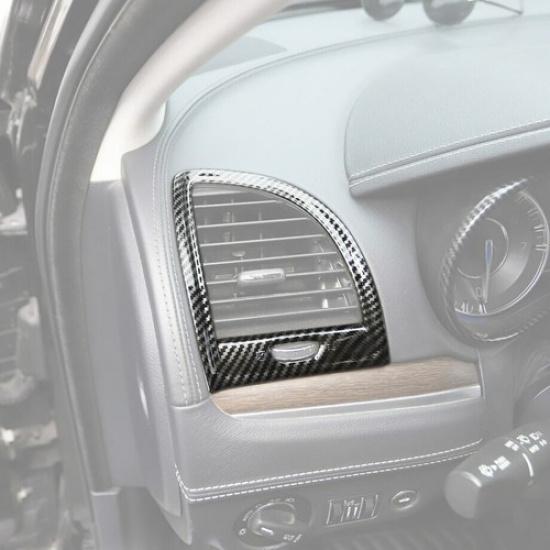 Для 2011- Chrysler 300 ABS Декоративная накладка на боковой воздухозаборник с имитацией карбона