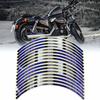 Rim Stripe Tape Motorcycle Wheel Stickers Motorbike Rim Tape Car Wheel Stickers Reflective Rim Tape