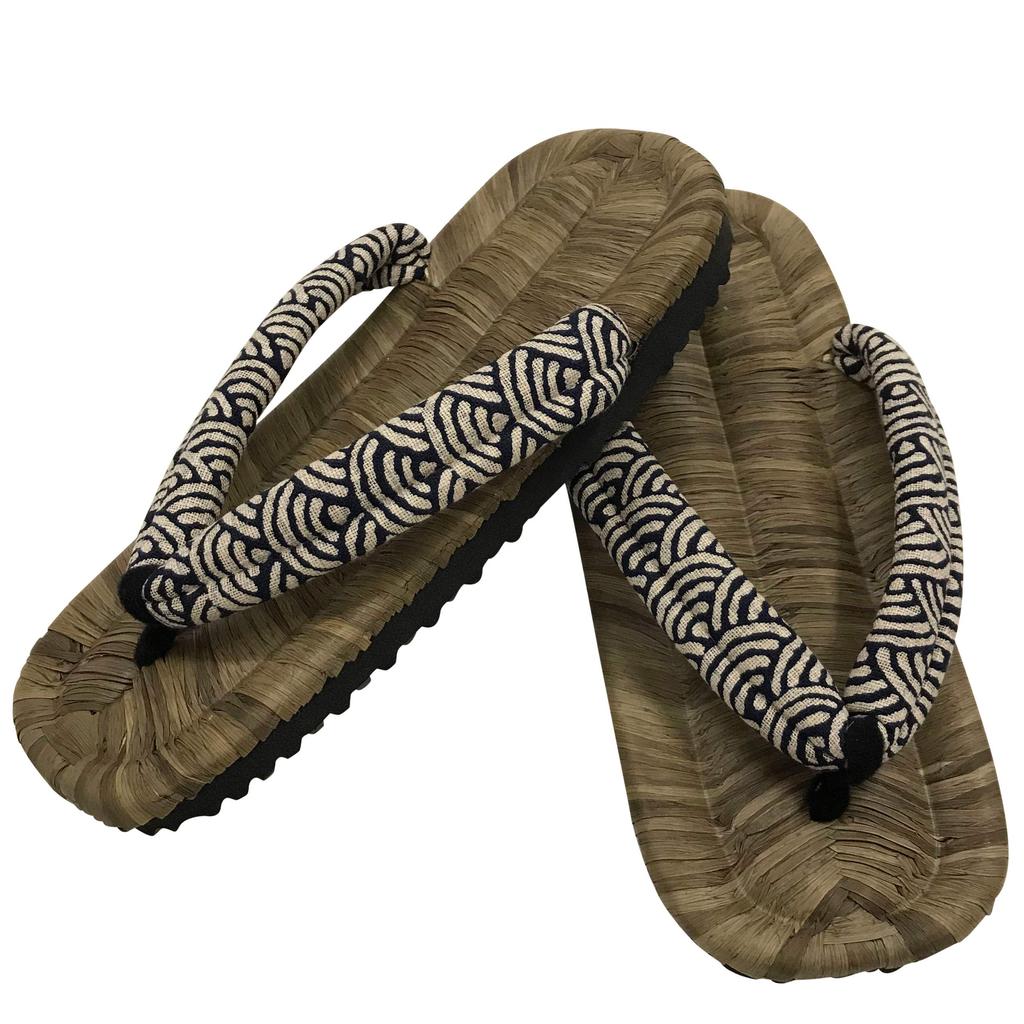 Сандалии Setta Radial Sole Crow Bamboo Cushion Thong Сделано в Японии Qinghai Wave L [Edoten]