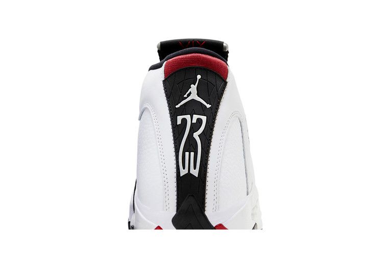 Men's Sneakers Jordan 14 Retro Black Toe (2024) White/Varsity Red/Black/Metallic Silver