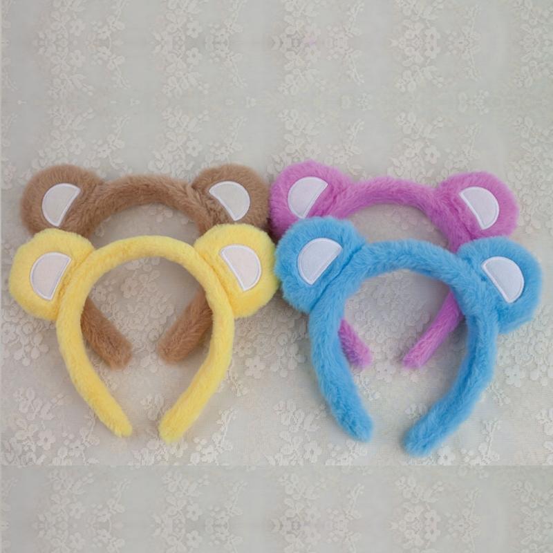 Bear Costume Set Ears Tail Bowtie Nose Tutu Glove Animal Fancy Costume Kit Accessories for Kids Halloween Cosplays Props