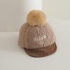 Baby Hats Cute Warm Baseball Cap for Autumn and Winter Fleece  Baseball Cap for Infants for Children