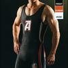 Mens Compression Wrestling Singlet Gym Workout Suit Quick-Dry Breathable Athletic Training Gear Summer Sports