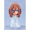 Nendoroid The Quintessential Quintuplets Мику Накано Свадебное платье Ver. Немасштабная подвижная фигурка, раскрашенная пластиком