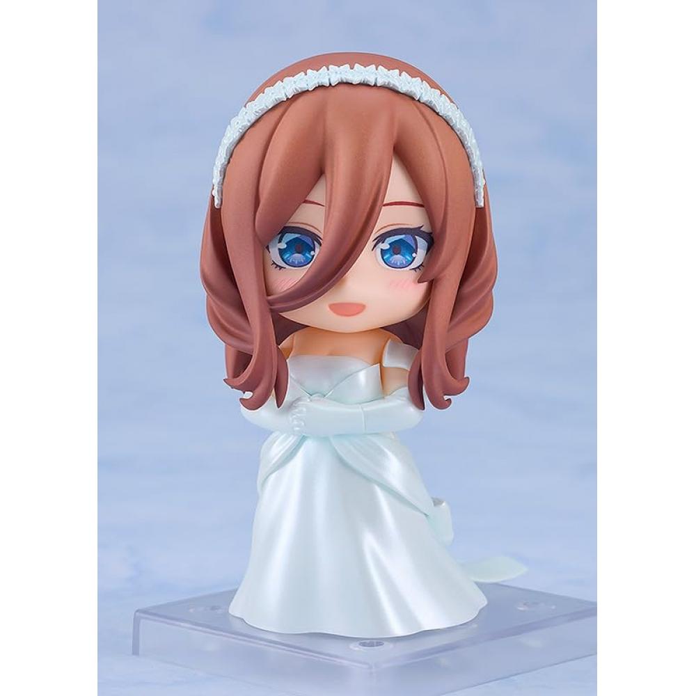 Nendoroid The Quintessential Quintuplets Мику Накано Свадебное платье Ver. Немасштабная подвижная фигурка, раскрашенная пластиком