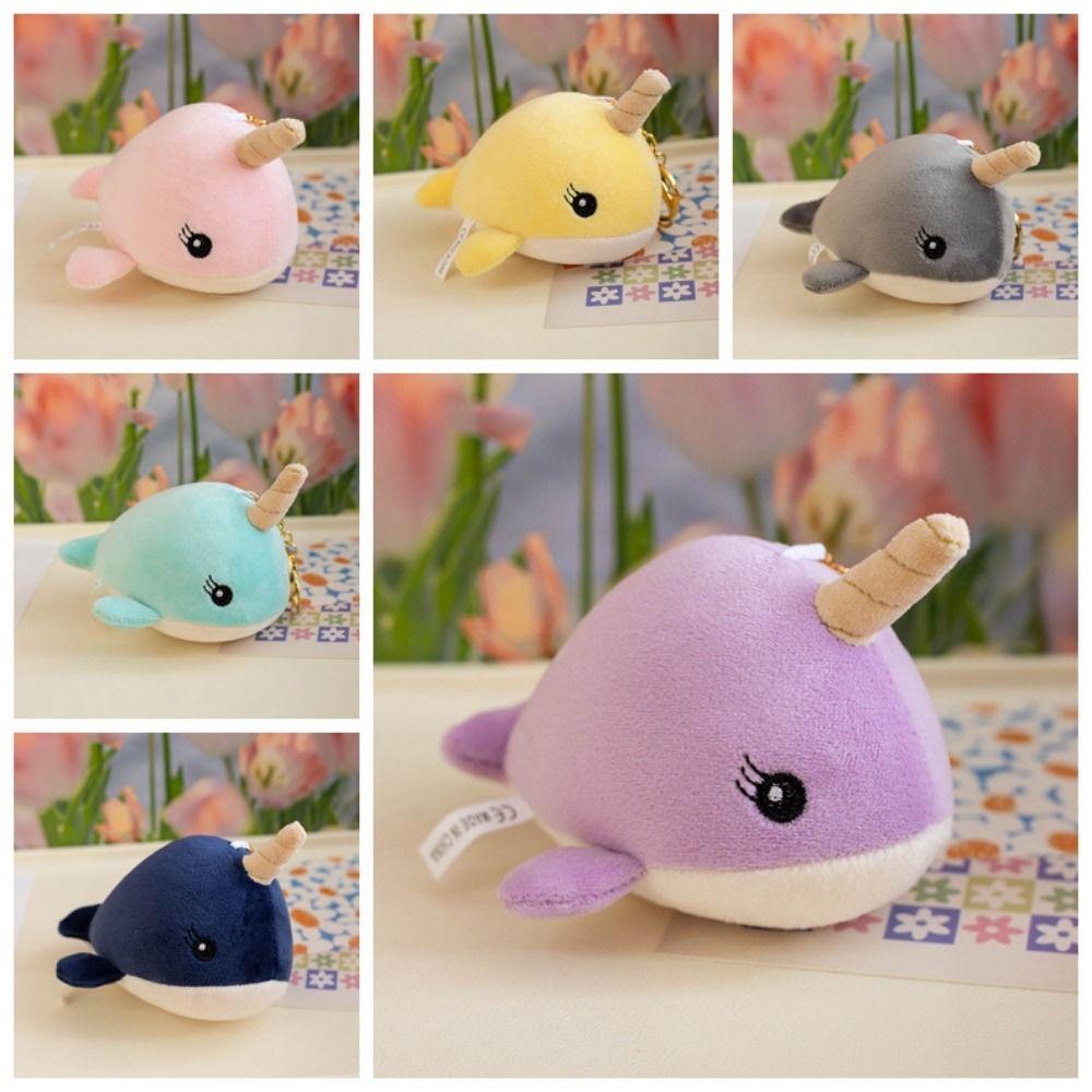 Мягкая плюшевая кукла-кит, пушистый плюшевый кулон в виде кита, подарки на день рождения для друзей