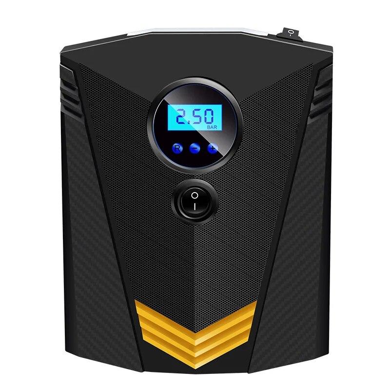 Цифровой насос для накачки шин, 12 Вольт, автомобильный портативный воздушный компрессор, насос 150 PSI, автомобильный воздушный компрессор для авто, мотоциклов, велосипедов