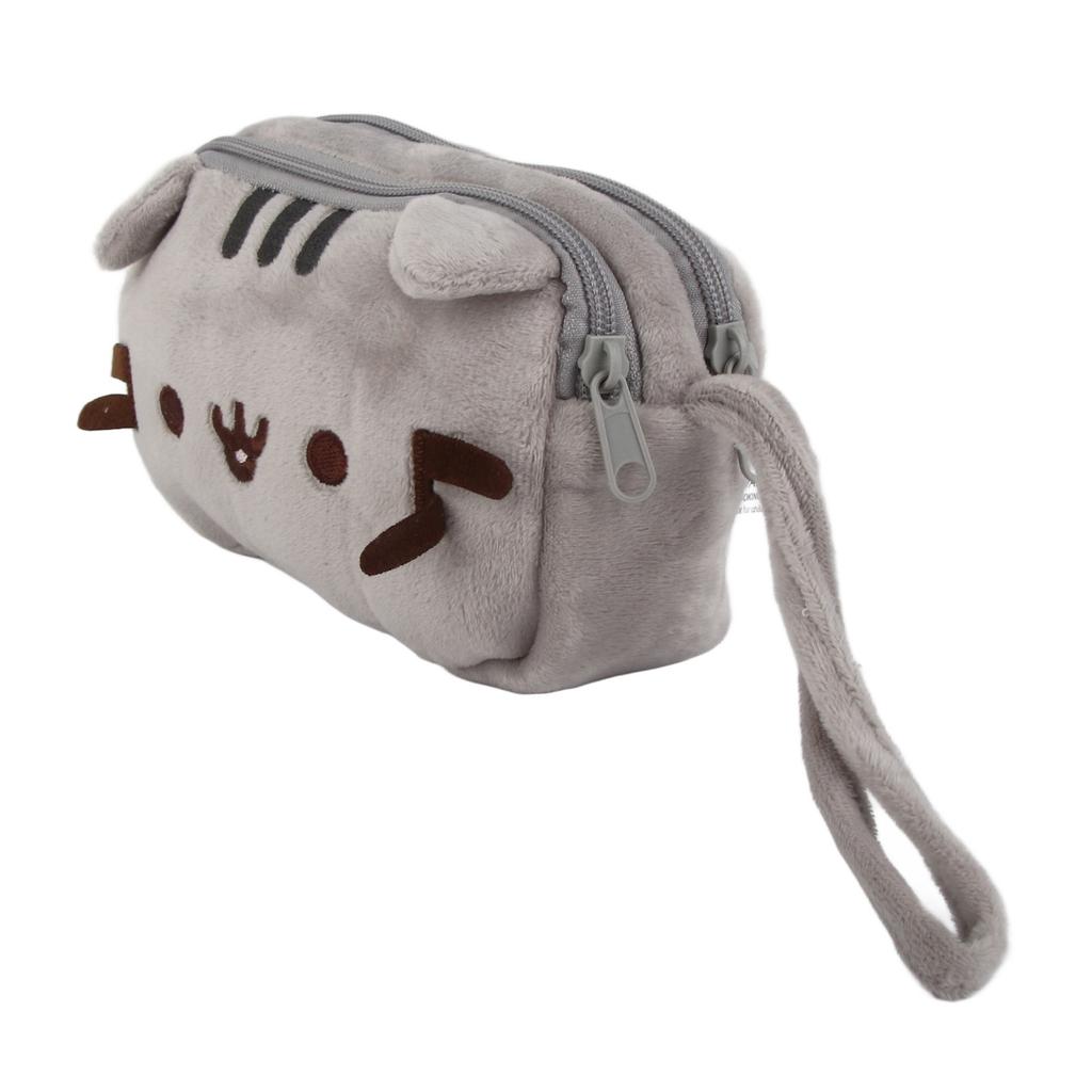 Kitten Toiletry Bag Cute Stylish Soft Canvas Durable Multi Purpose Cat Makeup Bag for Outing Travel